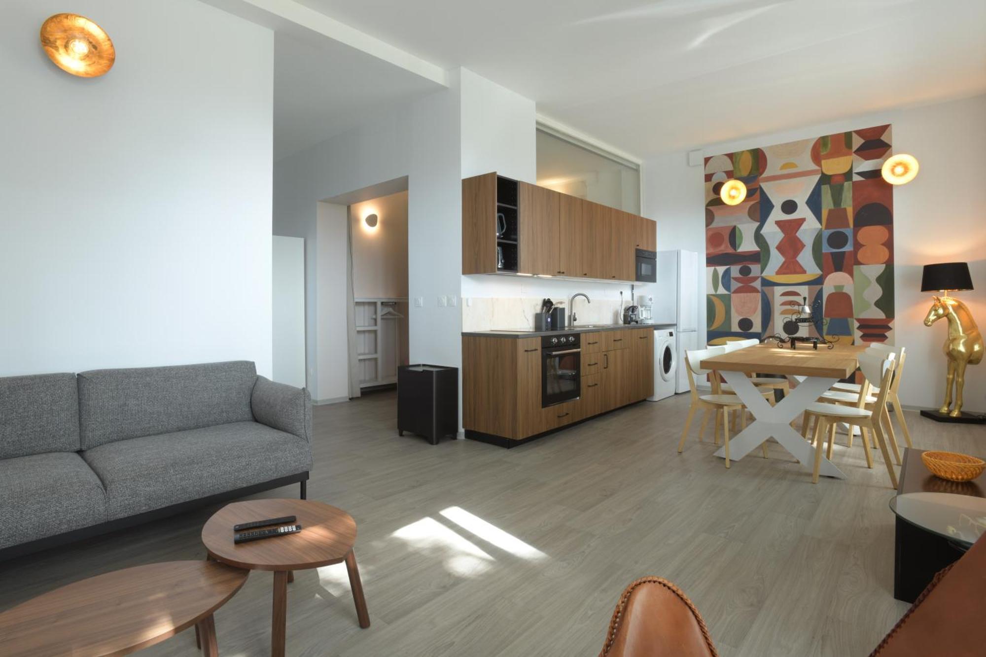 Au Cheval Blanc - Appartement Familial 6P Parking Prive Proche Colmar Centre מראה חיצוני תמונה